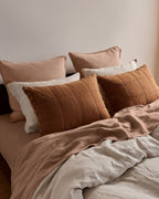 Linen Euro Sham (Adobe)