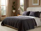 Linen Box Quilt (Coal)