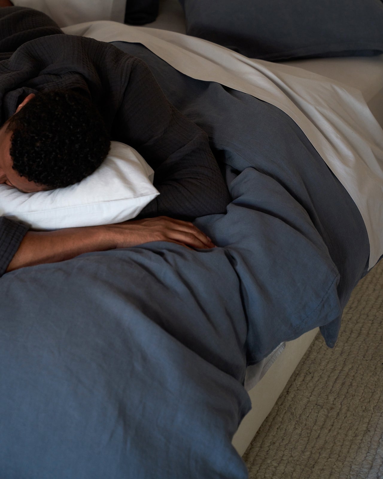 Linen Duvet Cover (Dusk)