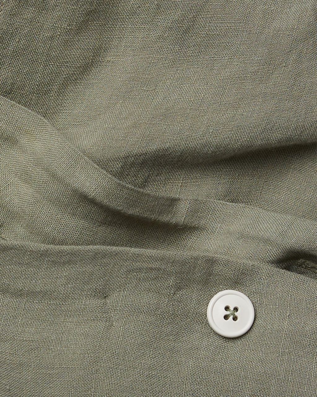 Linen Duvet Cover (Moss)