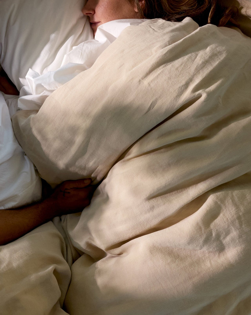 Linen Duvet Cover (Toast)