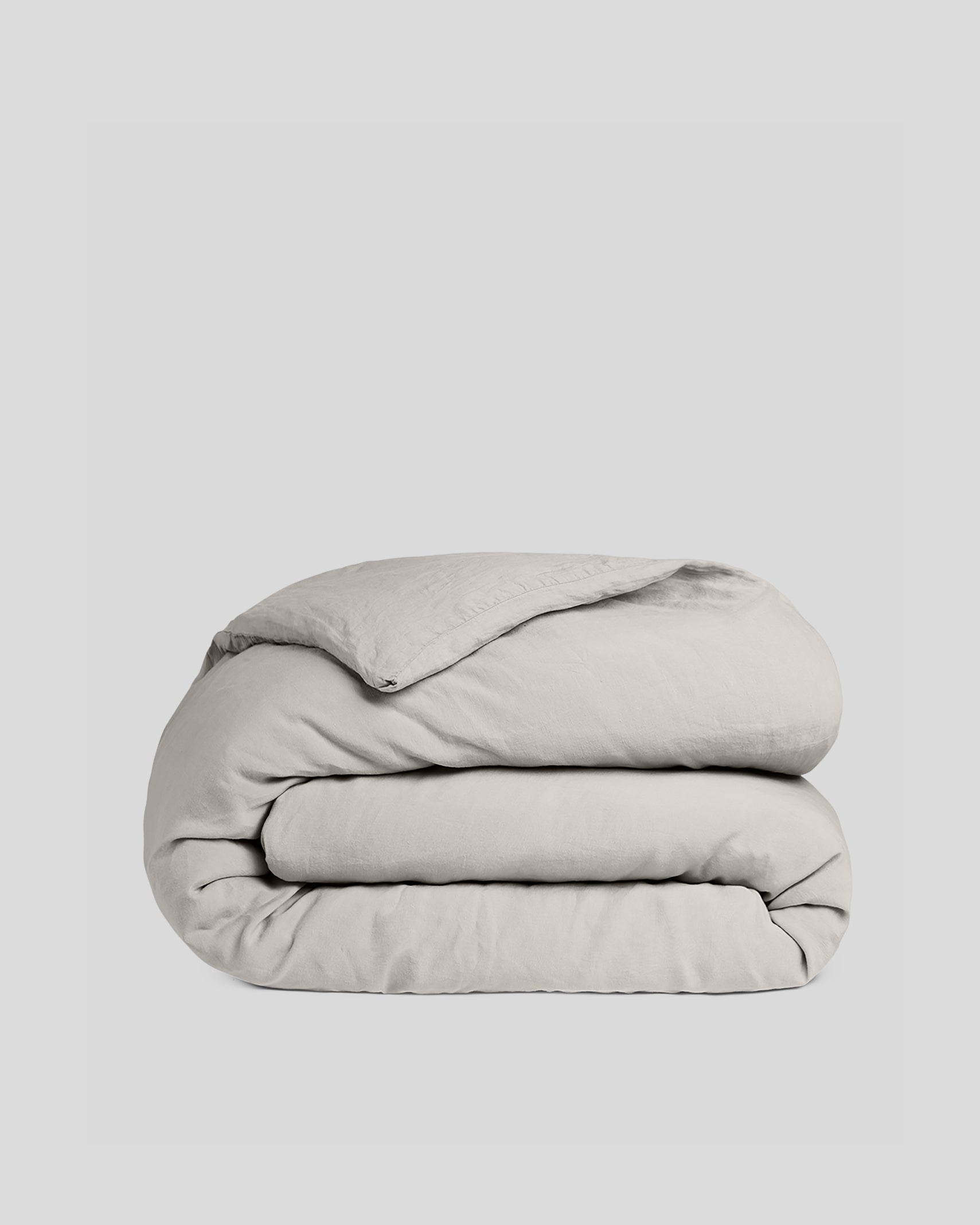 Linen Duvet Cover (Dove)