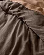 Linen Duvet Cover (Warm Grey)