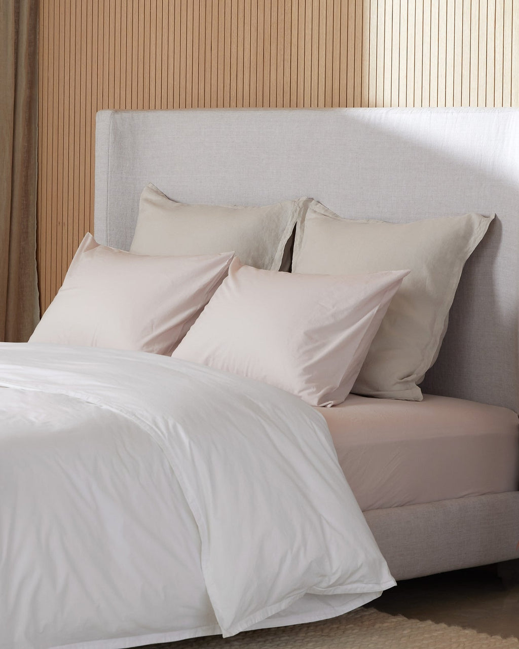 Linen Euro Sham (Bone)