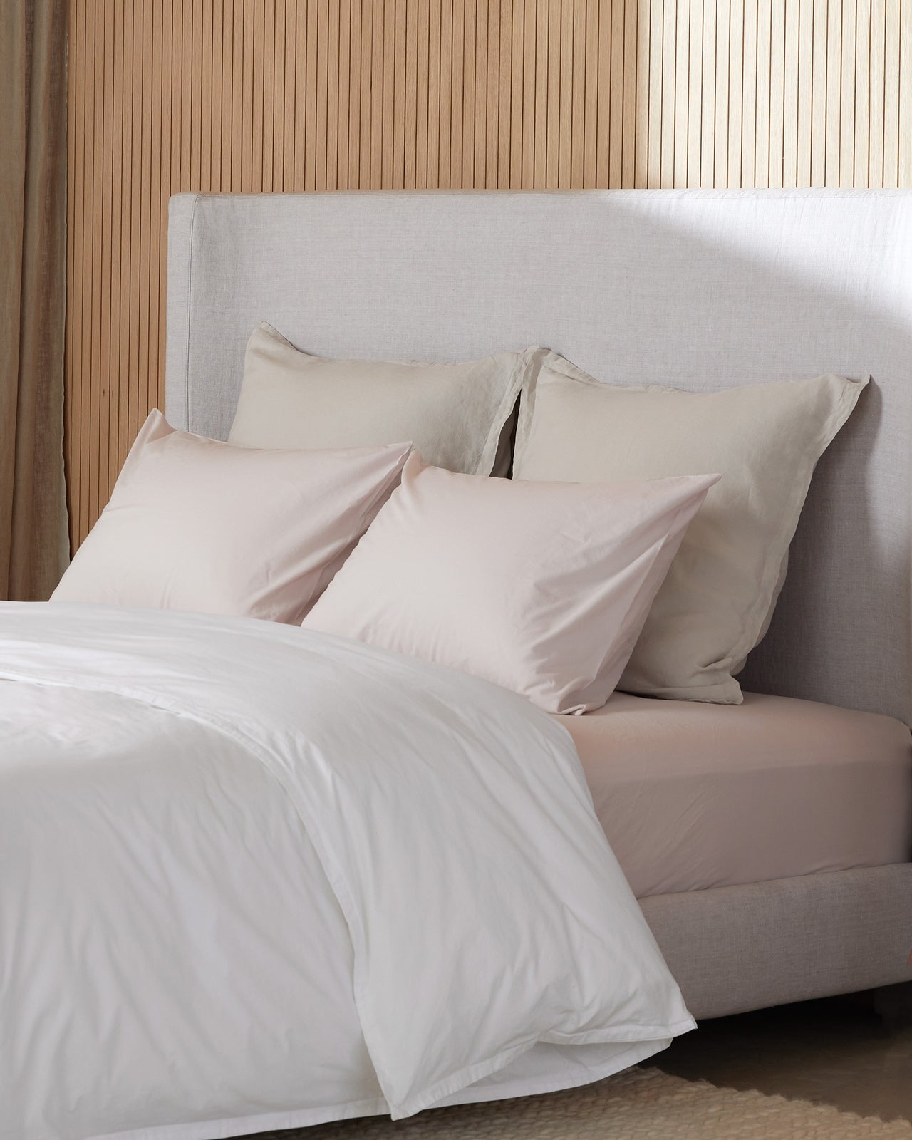 Linen Euro Sham (Bone)