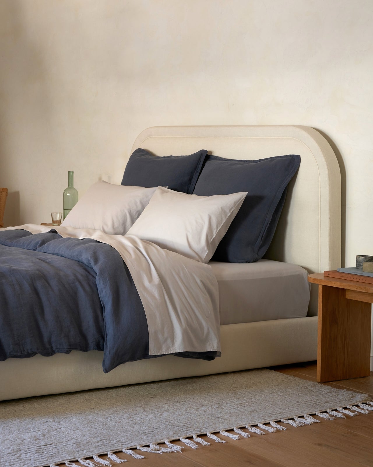 Linen Euro Sham (Dusk)