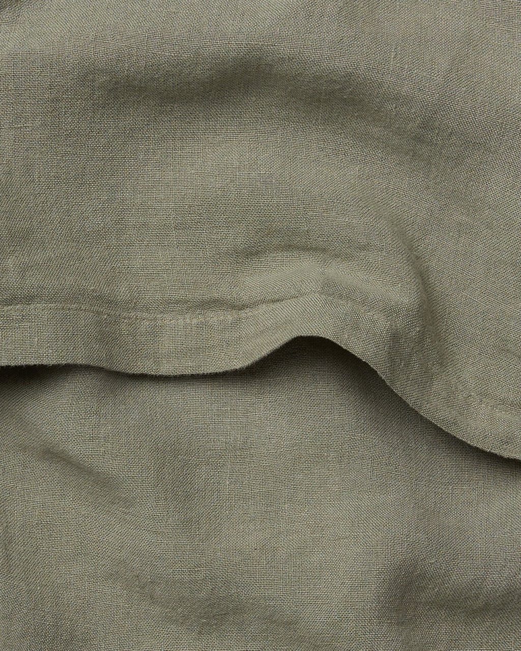 Linen Euro Sham (Moss)