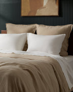 Linen Euro Sham (Toast)