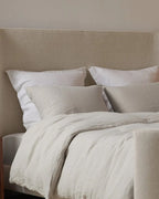 Linen Euro Sham (White)