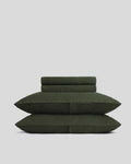 Linen Sheet Set - Evergreen F/Q