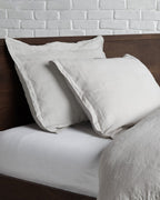 Linen Sham Set (Bone)