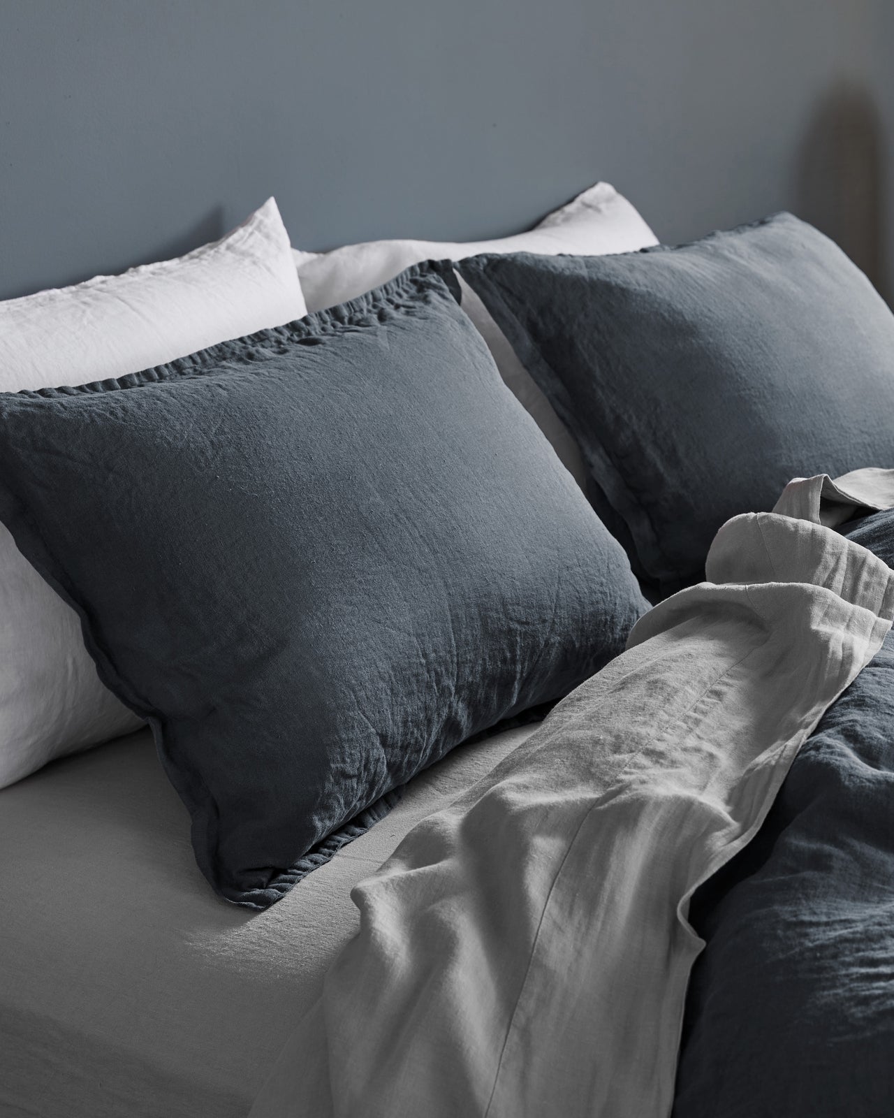 Linen Sham Set (Dusk)