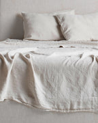 Linen Sheet Set - Bone F/Q