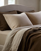 Linen Sheet Set - Toast F/Q