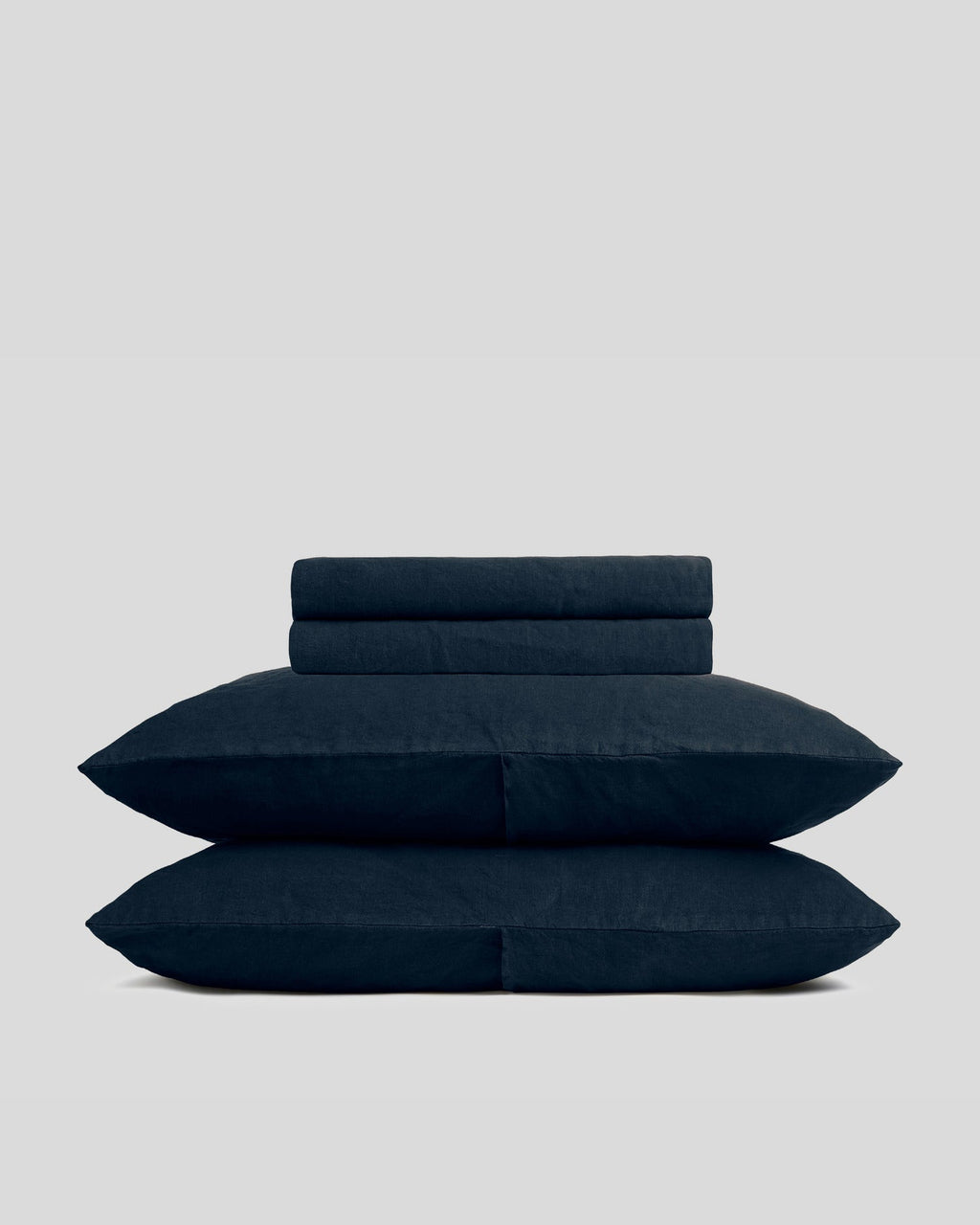 Linen Sheet Set - Ink F/Q