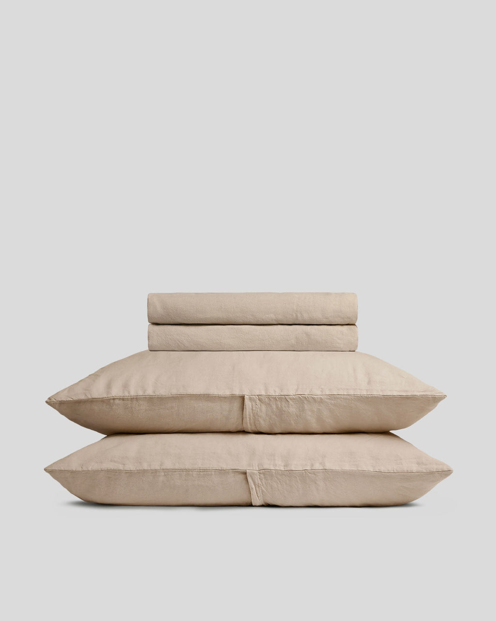 Linen Sheet Set - Toast F/Q