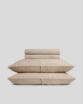 Linen Sheet Set - Toast F/Q
