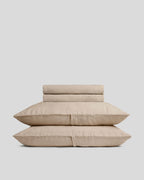 Linen Sheet Set - Toast F/Q