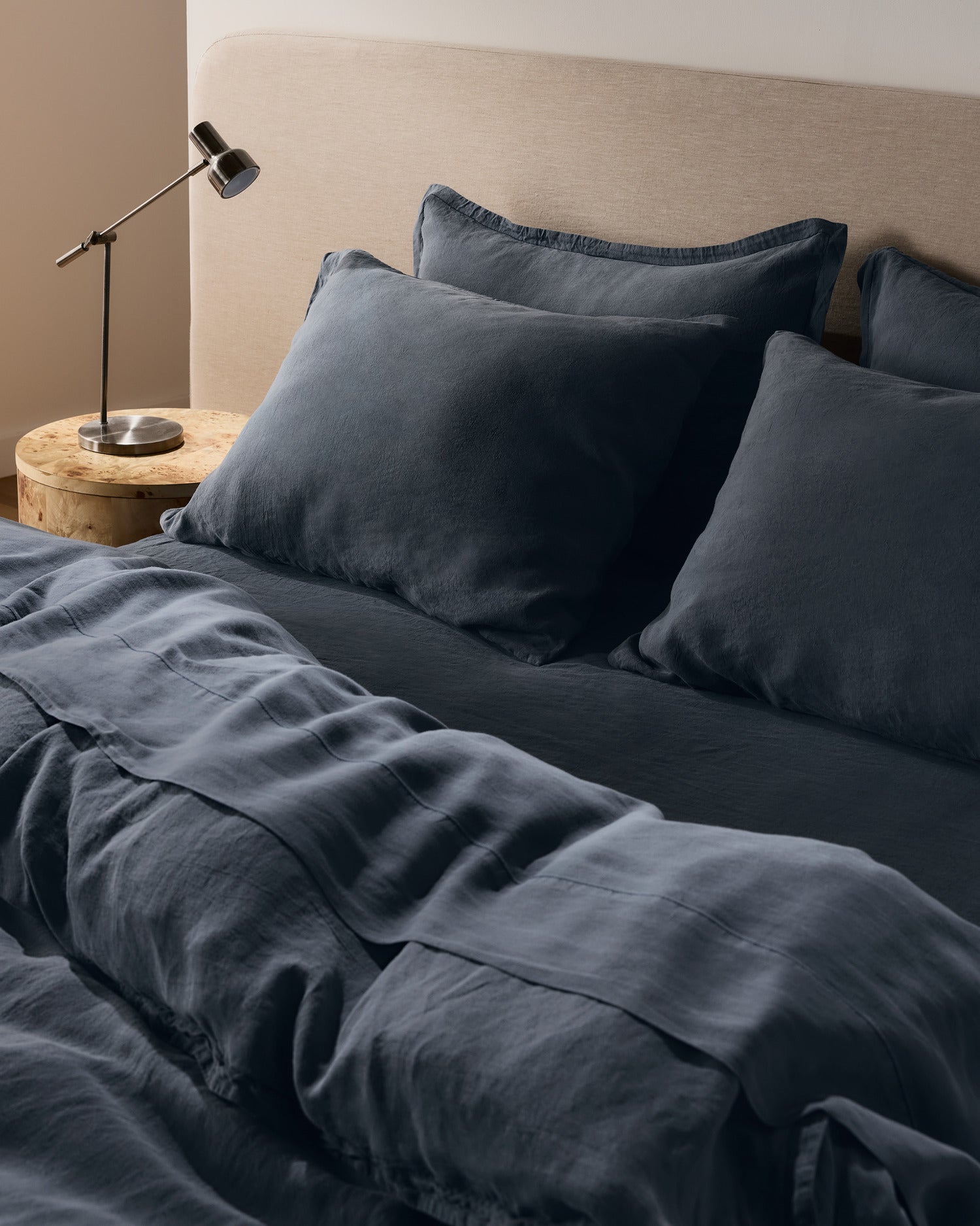 Linen Tencel Sheet Set - Dusk F/Q