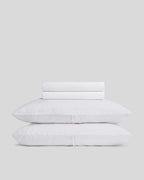 Linen Tencel Sheet Set - White F/Q