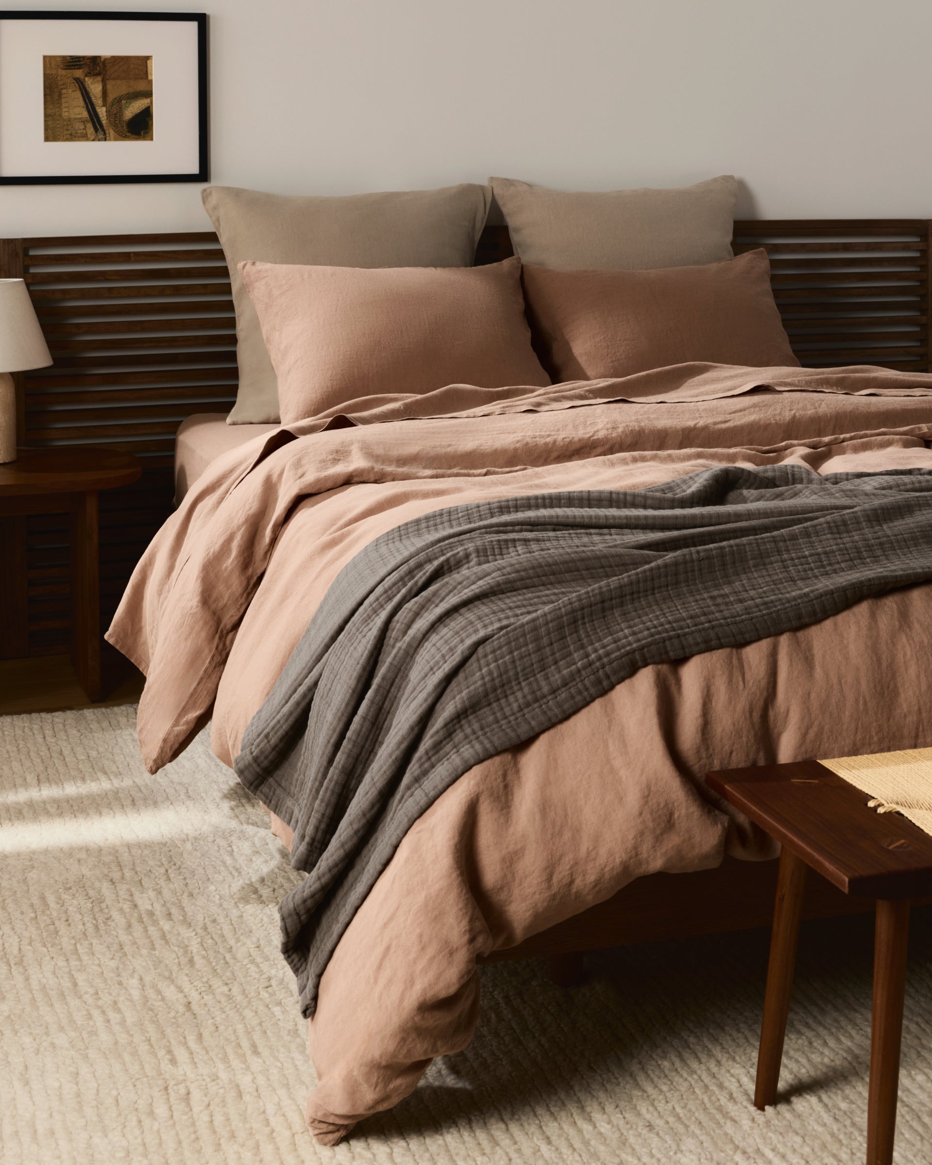 Linen Sheet Set - Adobe F/Q