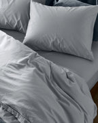 Percale Sheet Set - Sky F/Q