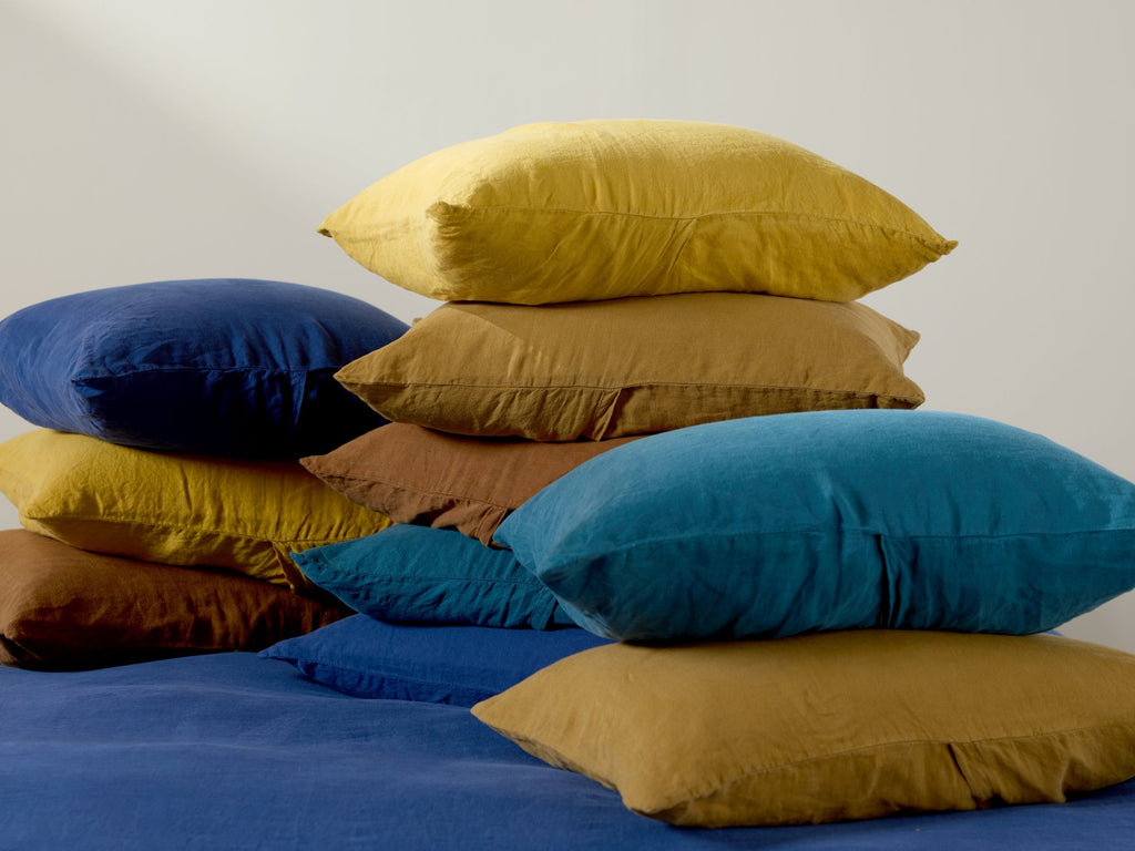 Linen Sheet Set - Tobacco F/Q