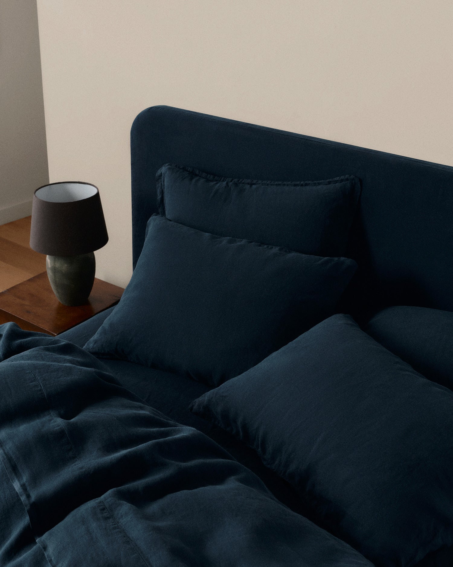 Linen Sheet Set - Ink F/Q