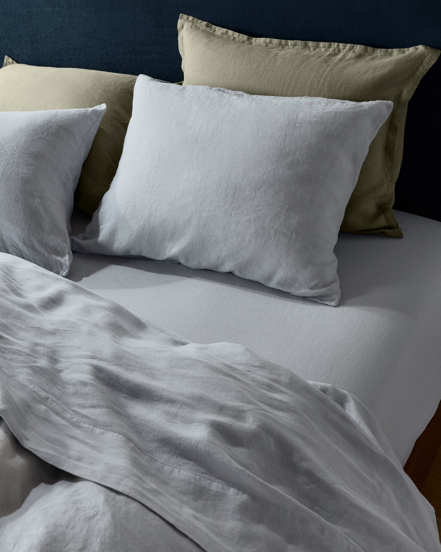 Linen Sheet Set - Sky F/Q