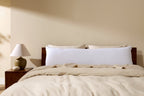 Matelasse Body Pillow Cover (White)