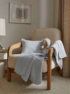 Organic Air Cotton Mini Sham (Bone)
