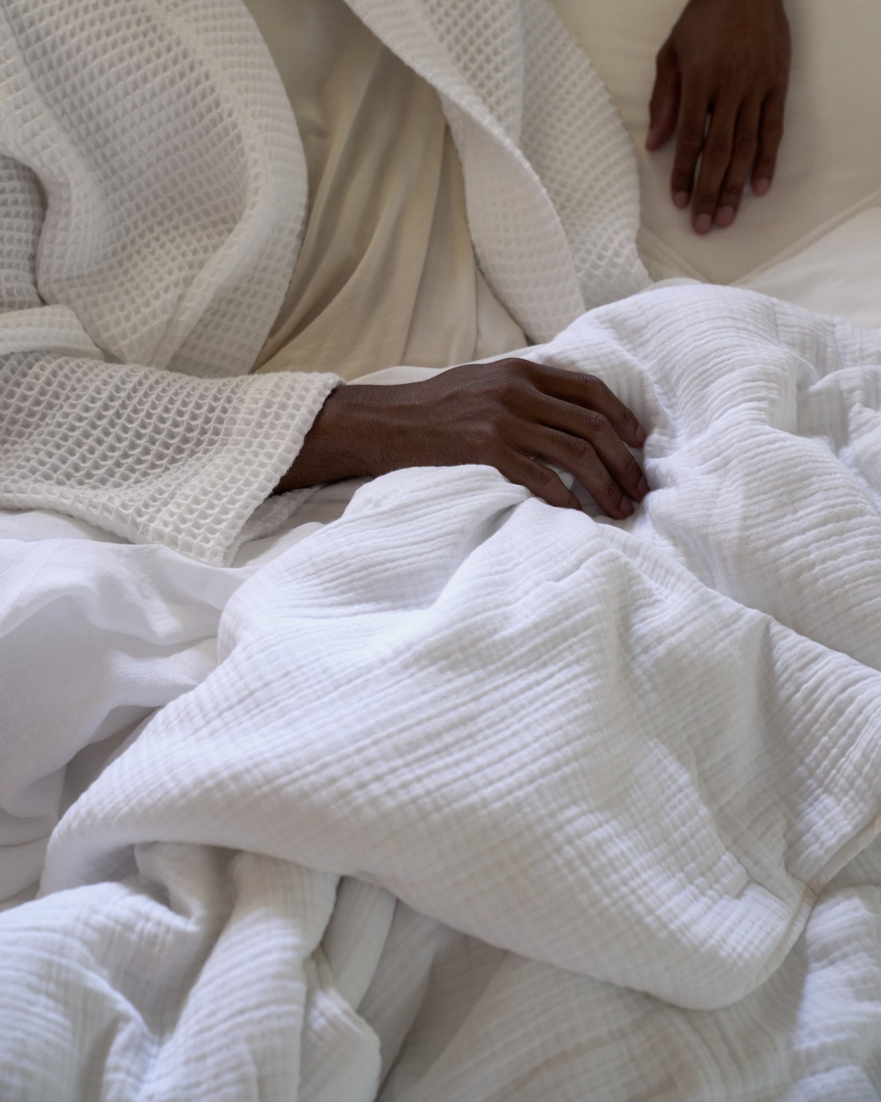 Organic Cloud Cotton Quilt (White)
