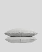 Organic Cloud Cotton Sham Set - FINAL SALE (Smoke)