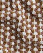Organic Cotton Mosaic Towels (Ochre and Clay)