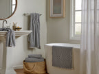 Organic Mosaic Tub Mat (Moss and Dusk)