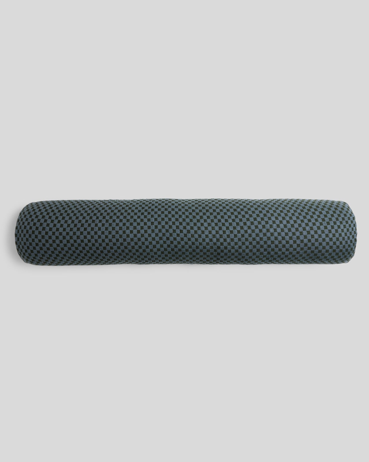 Organic Keys Jacquard Bolster Pillow Cover - FINAL SALE (Dusk and Evergreen)