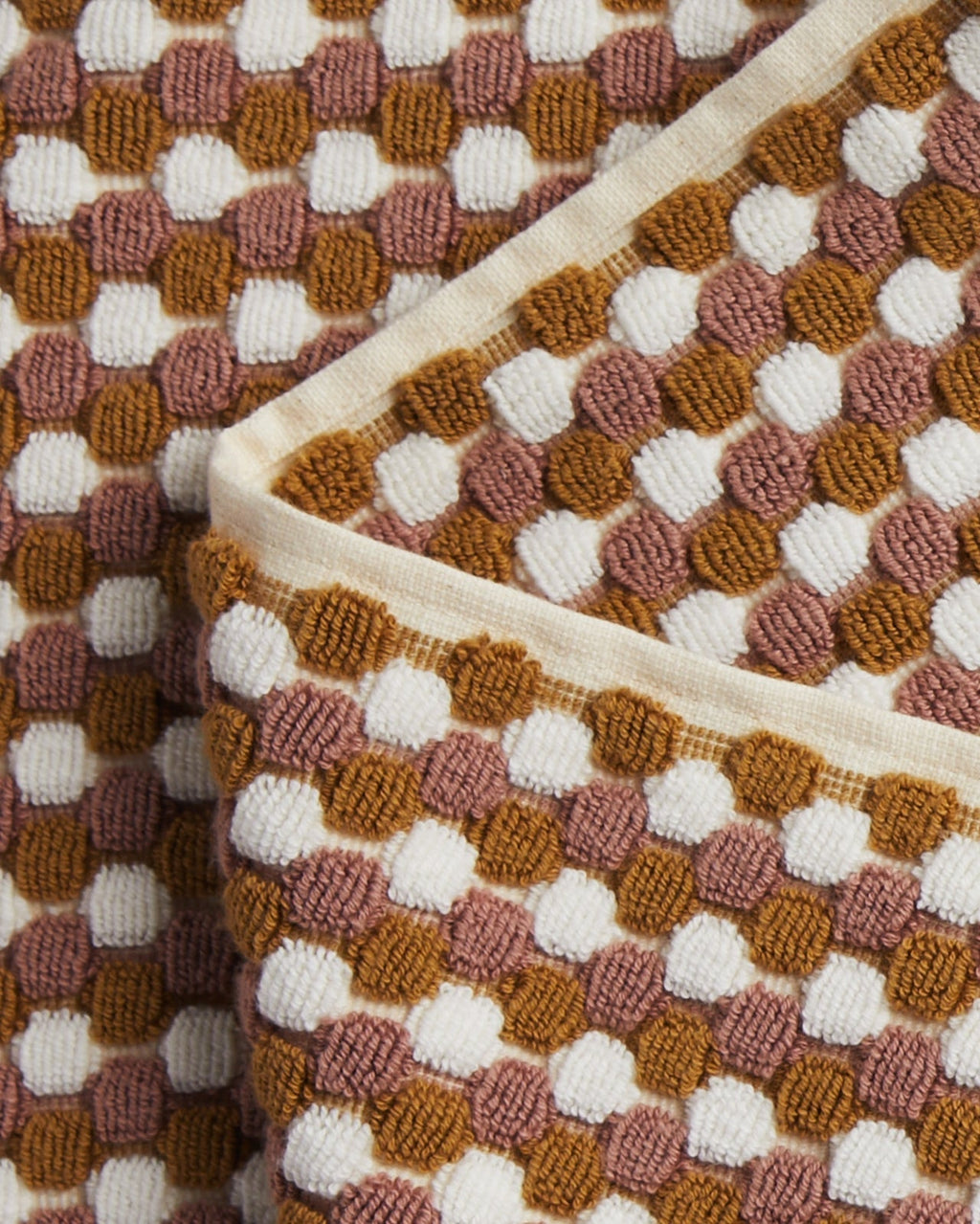Organic Mosaic Tub Mat (Ochre and Clay)