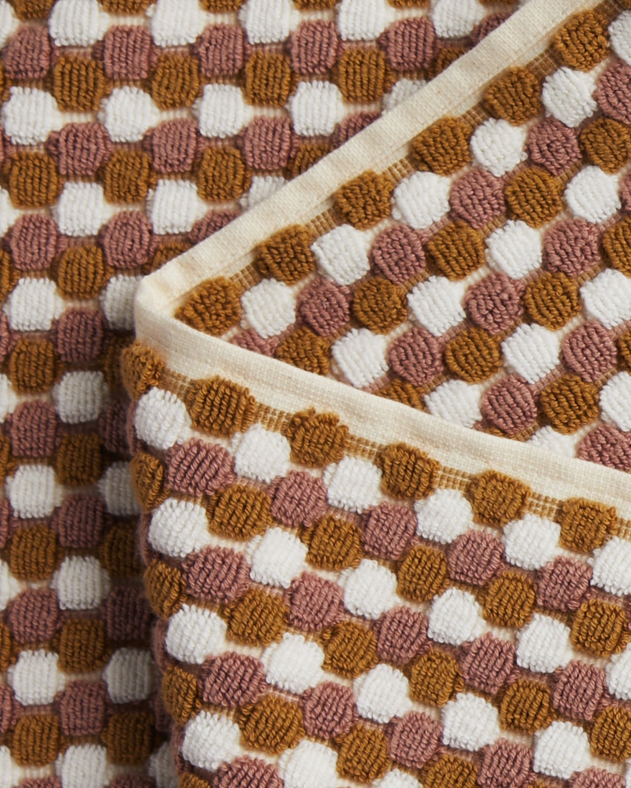 Organic Mosaic Tub Mat (Ochre and Clay)