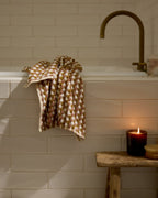 Organic Mosaic Tub Mat (Ochre and Clay)