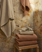 Organic Plush Towels (Adobe)