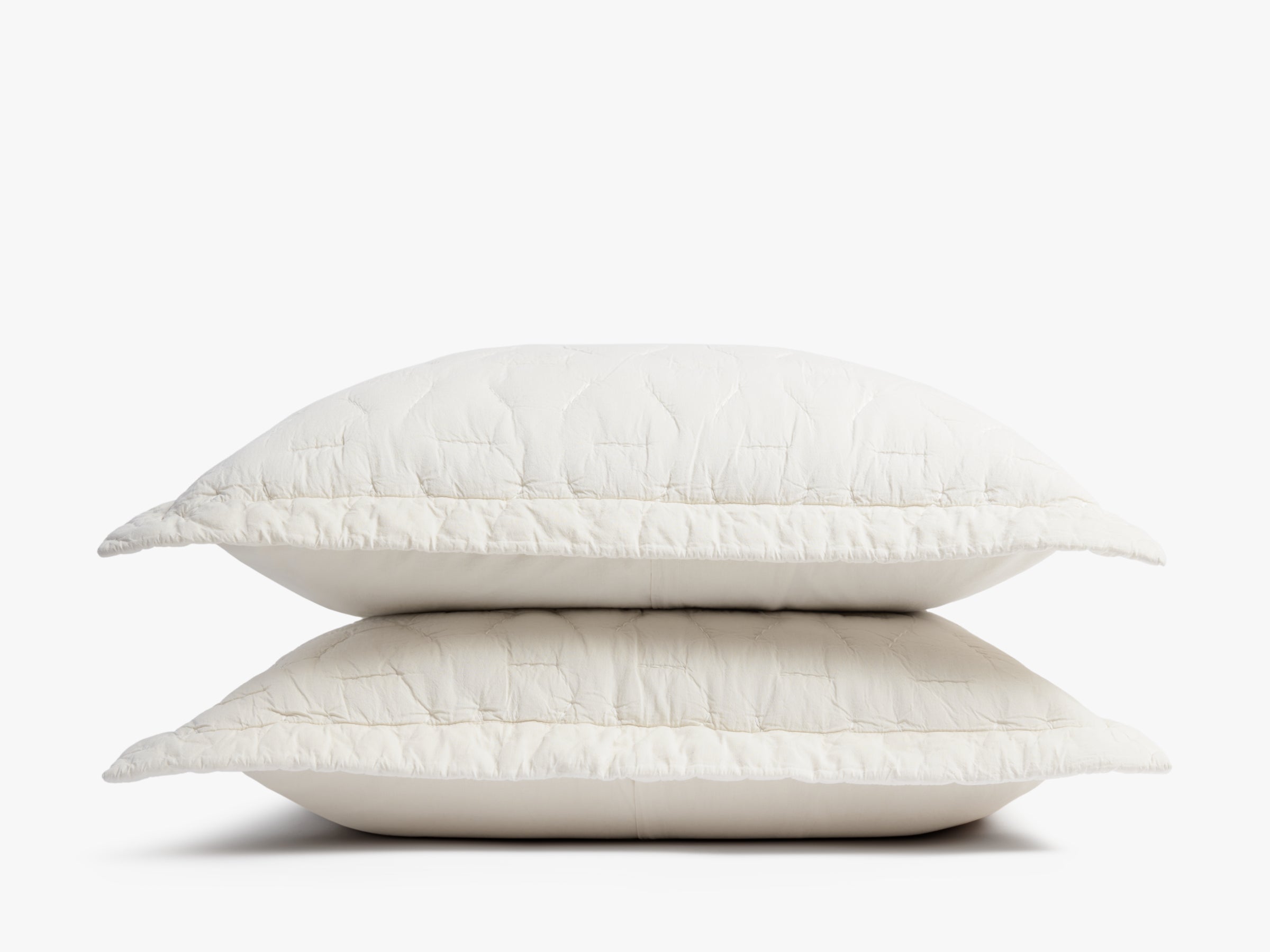 Organic Soft Stitch Sham Set - FINAL SALE