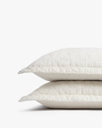 Organic Soft Stitch Sham Set - FINAL SALE