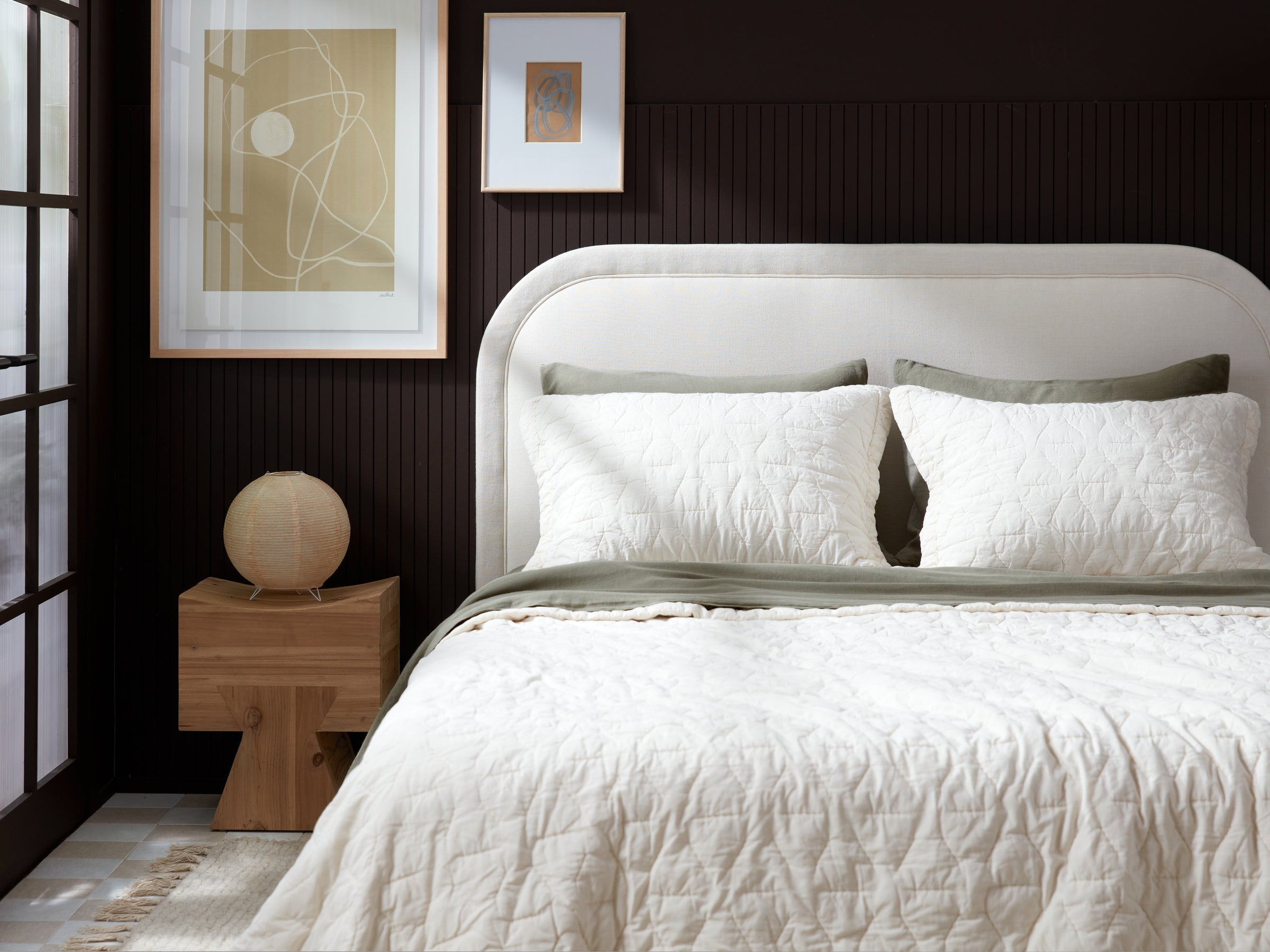 Organic Soft Stitch Sham Set - FINAL SALE
