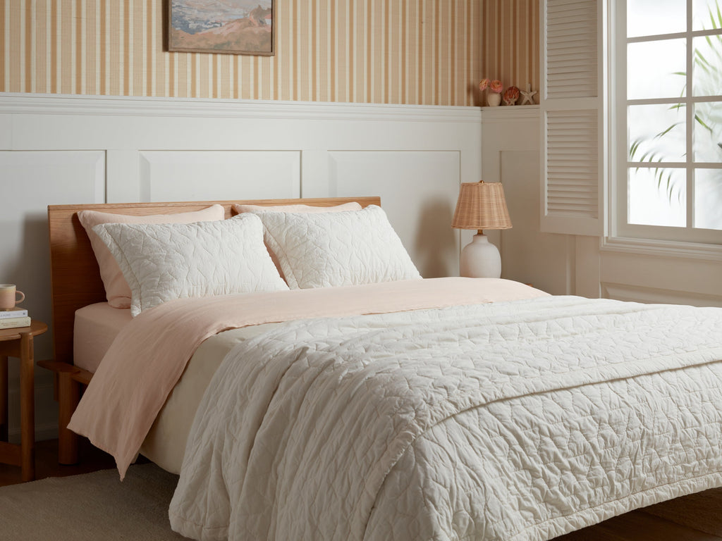 Organic Soft Stitch Sham Set - FINAL SALE