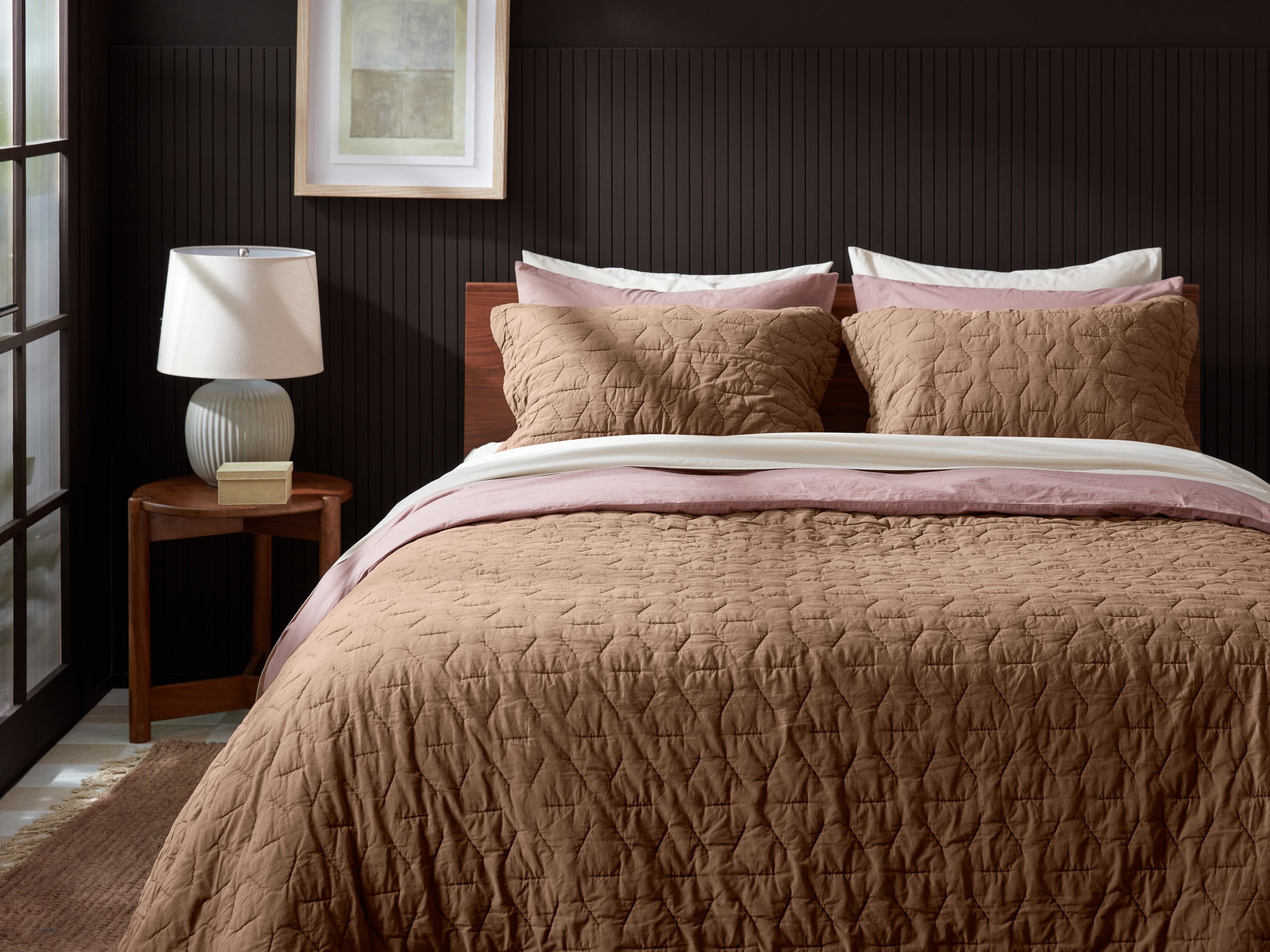 Organic Soft Stitch Sham Set - FINAL SALE