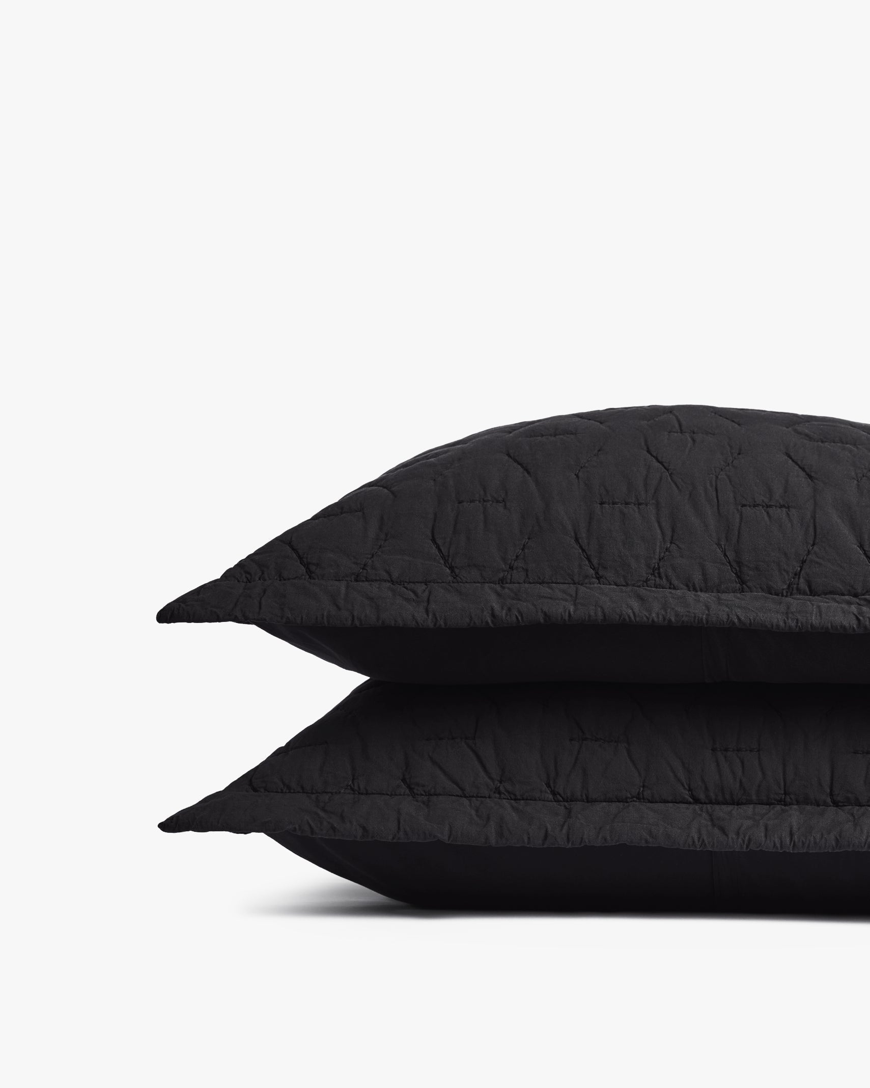 Organic Soft Stitch Sham Set - FINAL SALE