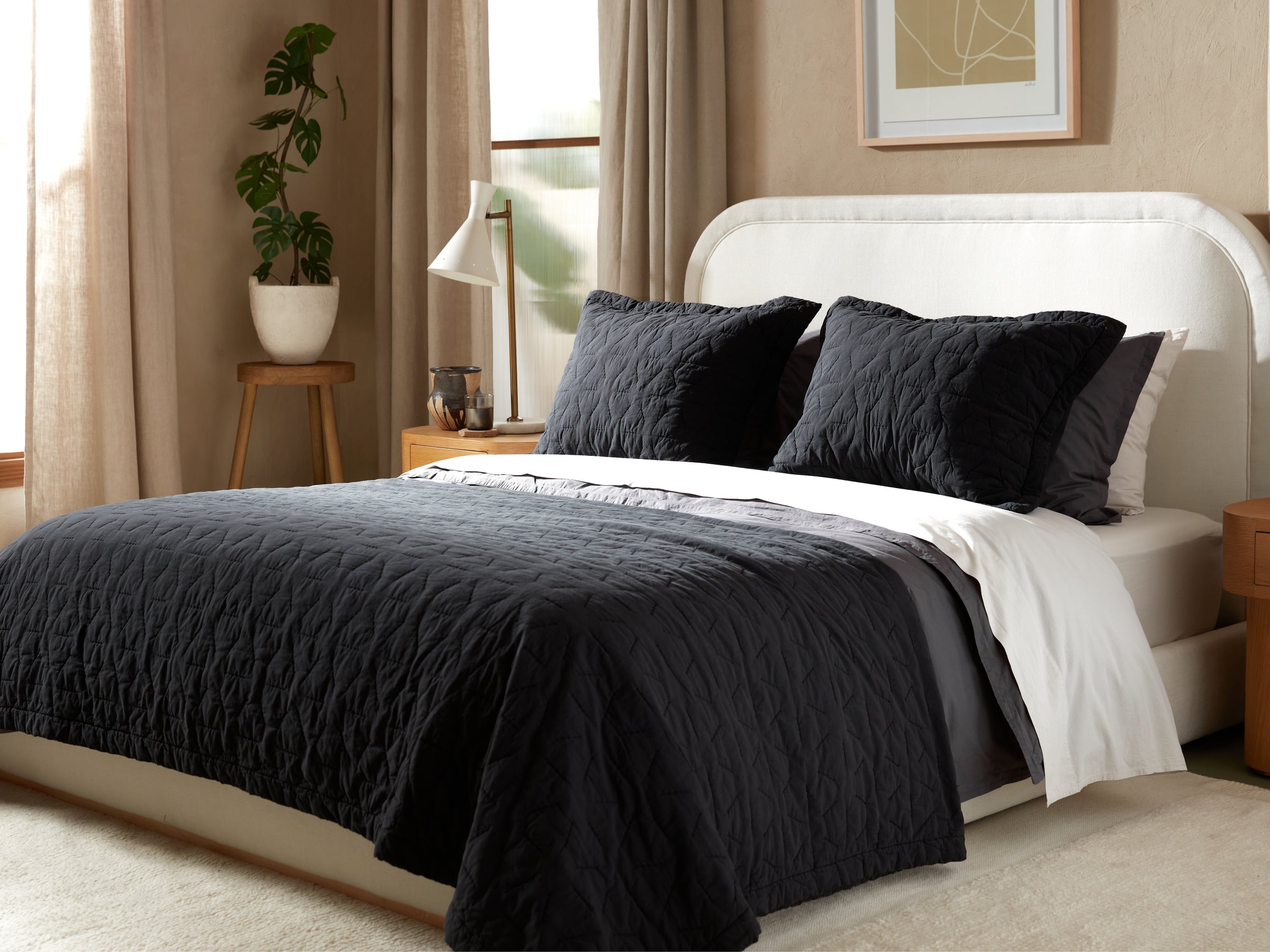 Organic Soft Stitch Sham Set - FINAL SALE