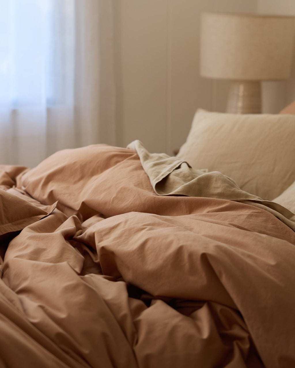 Percale Duvet Cover (Adobe)