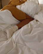 Percale Duvet Cover (Cream)