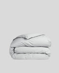 Percale Duvet Cover - FINAL SALE (Light Grey)